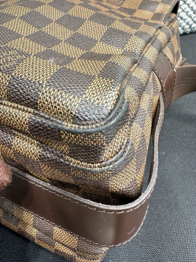 Louis Vuitton 路易威登 棕色棋盤格郵差包 尺寸:28*15*25cm 肩帶可調節-12