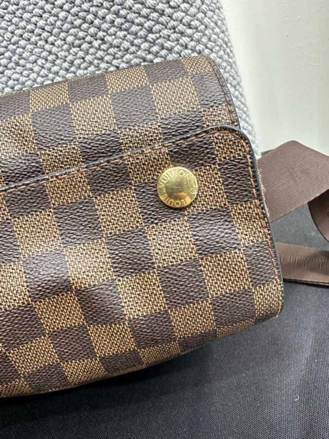 Louis Vuitton 路易威登 棕色棋盤格郵差包 尺寸:28*15*25cm 肩帶可調節-16
