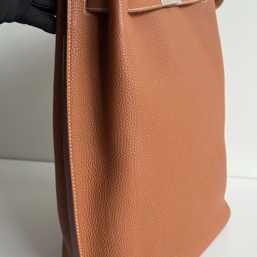 99新🆕 Hermès 愛馬仕 So Kelly 26 金棕銀釦-7