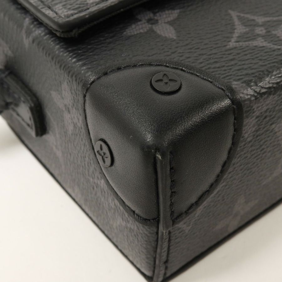 LOUIS VUITTON Monogram Eclipse Steamer Wearable Wallet肩背袋-10