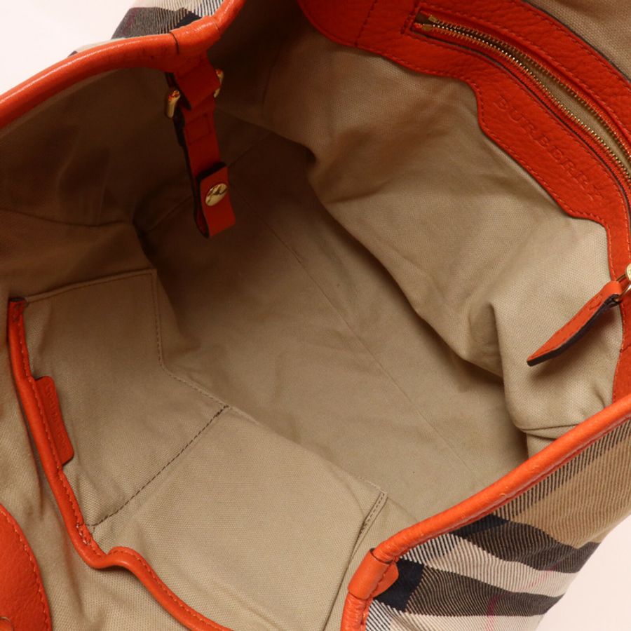 BURBERRY 帆布Shoulder Bag肩背袋-4