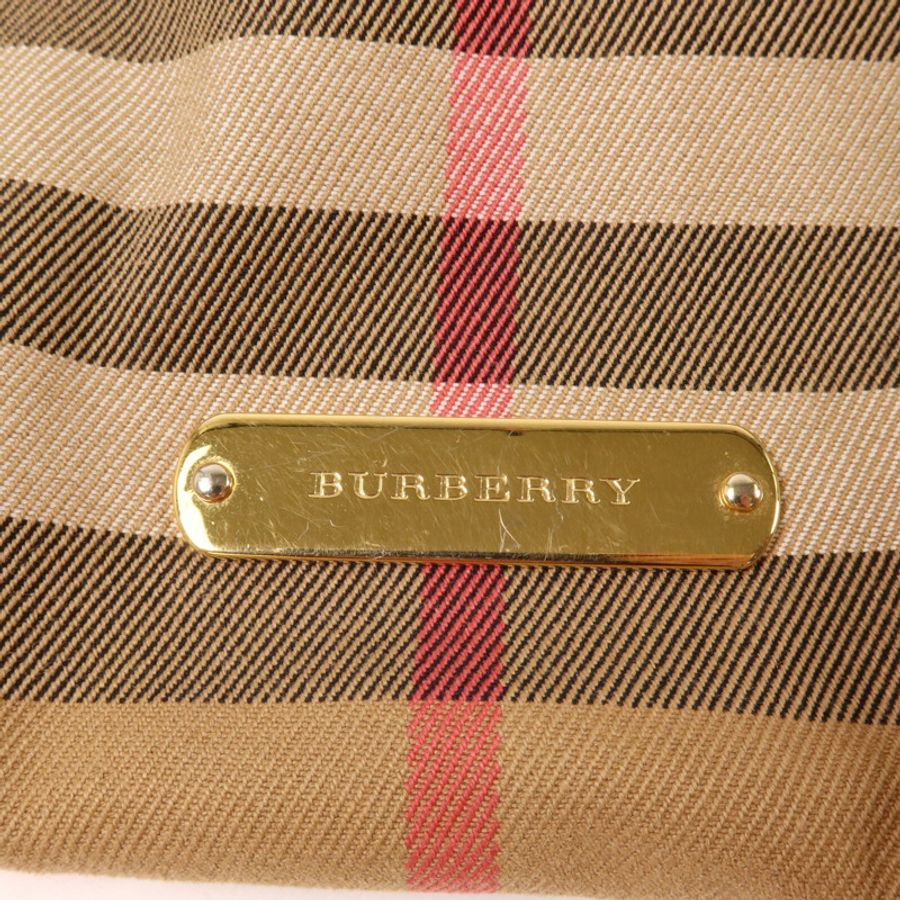 BURBERRY 帆布Shoulder Bag肩背袋-10