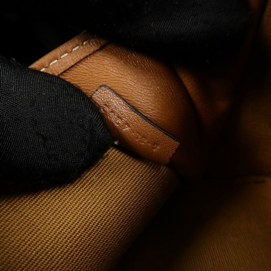 CELINE 塗層帆布Clutch On Chain肩背袋-7