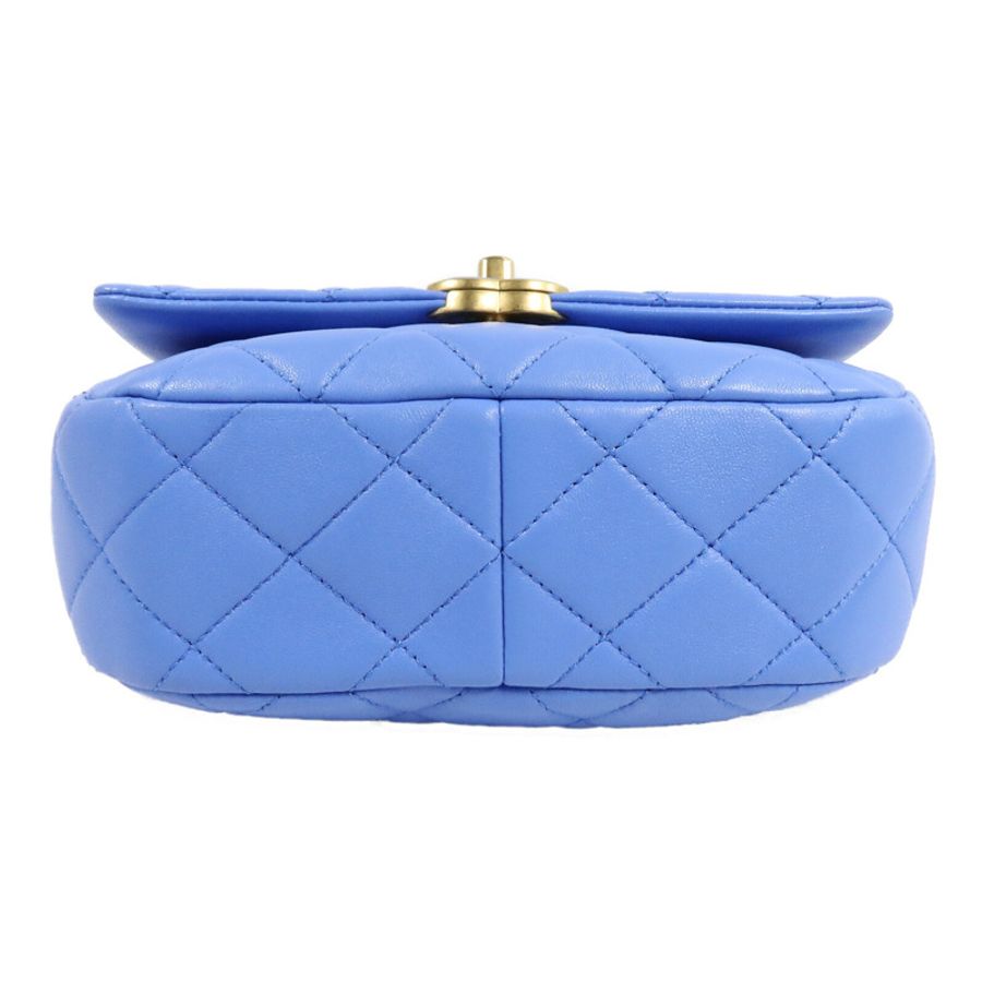 CHANEL 羊皮皮革Chain Shoulder Bag鏈帶肩背袋-3