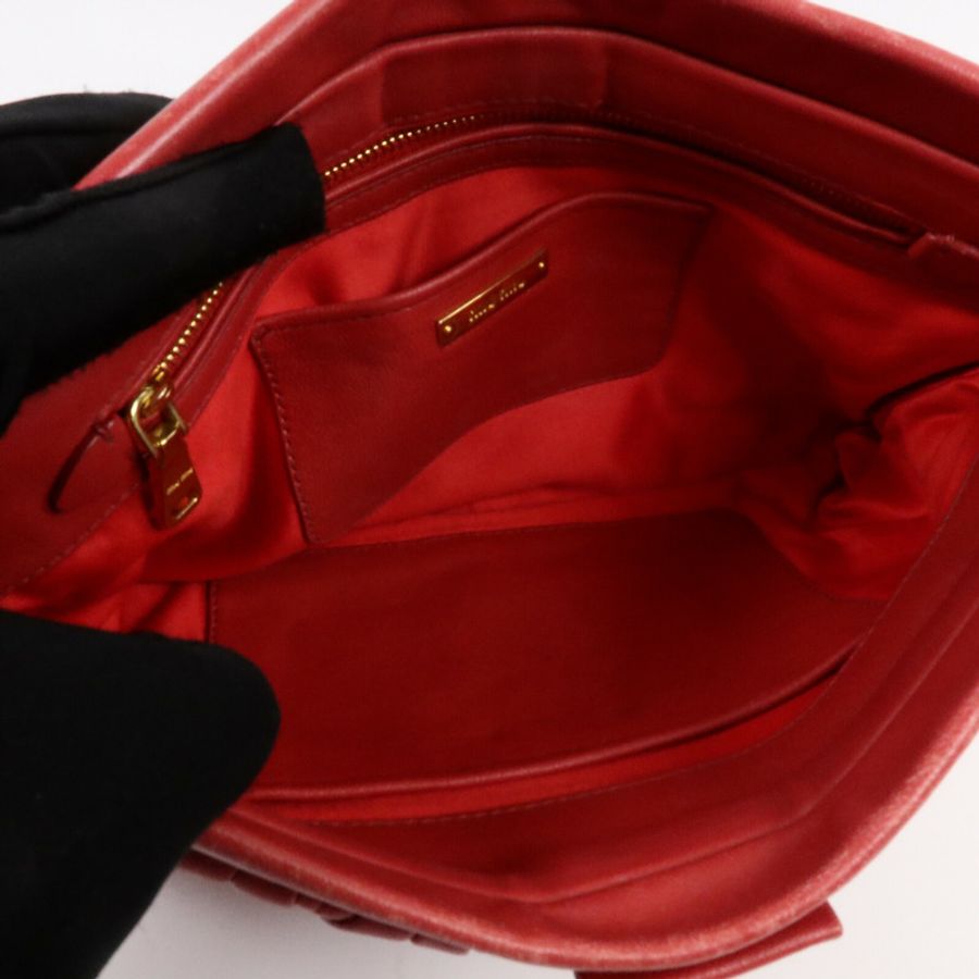 Miu Miu 羊皮皮革Shoulder Clutch Bag肩背袋-4