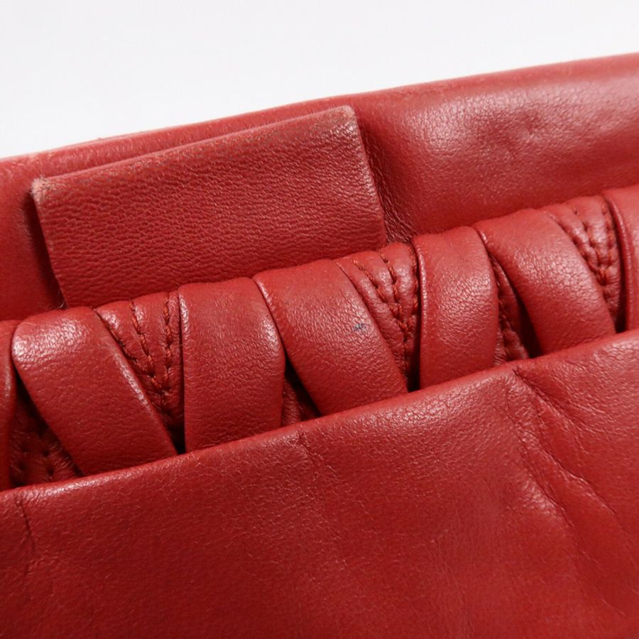 Miu Miu 羊皮皮革Shoulder Clutch Bag肩背袋-14