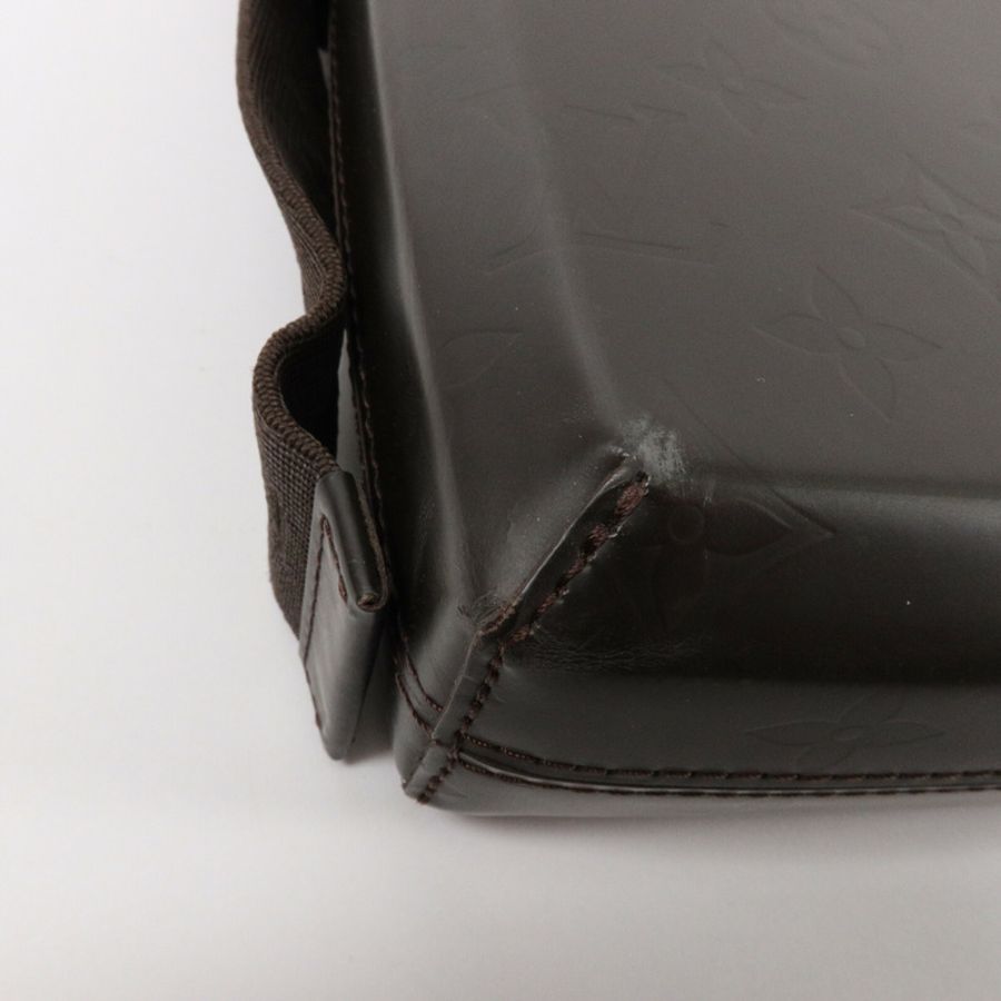 LOUIS VUITTON Monogram Glace Bobby Cafe肩背袋-8