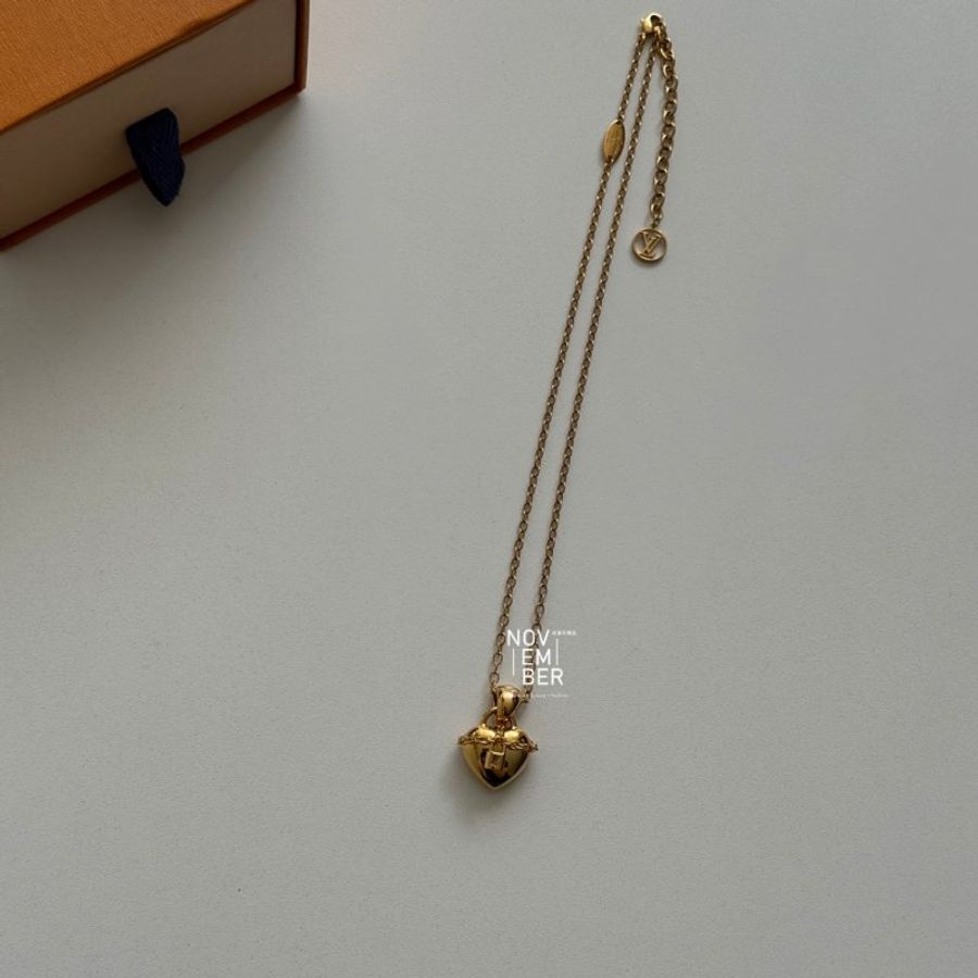 99新🆕 Louis Vuitton 路易威登 愛心項鍊-2