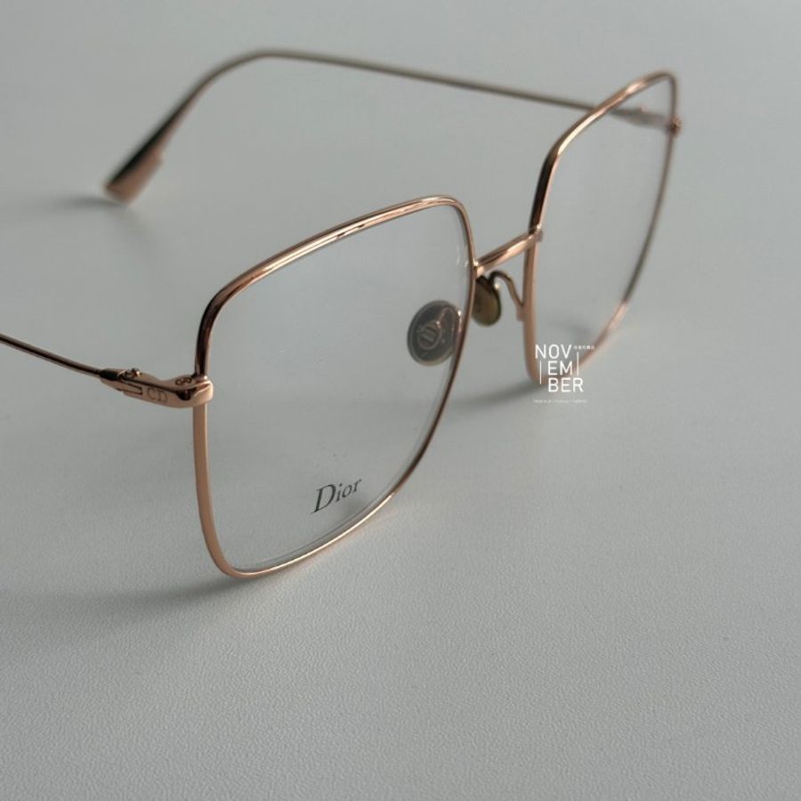 99新🆕 Dior 迪奧 玫瑰金框 平光眼鏡-1