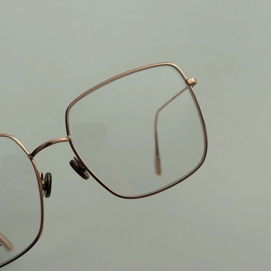 99新🆕 Dior 迪奧 玫瑰金框 平光眼鏡-8