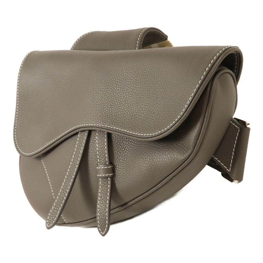 Dior 牛皮皮革Saddle Bag肩背袋-2