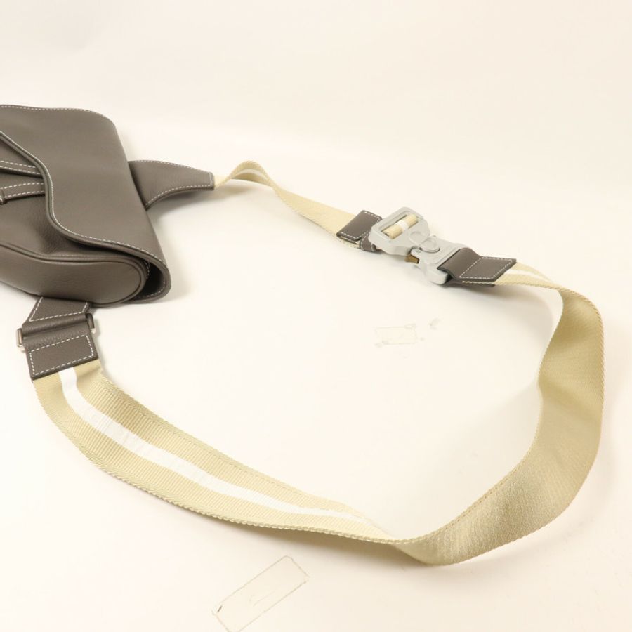 Dior 牛皮皮革Saddle Bag肩背袋-7