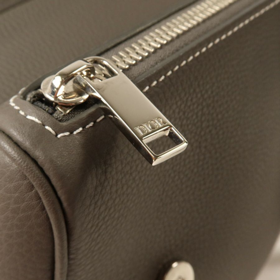 Dior 牛皮皮革Saddle Bag肩背袋-9