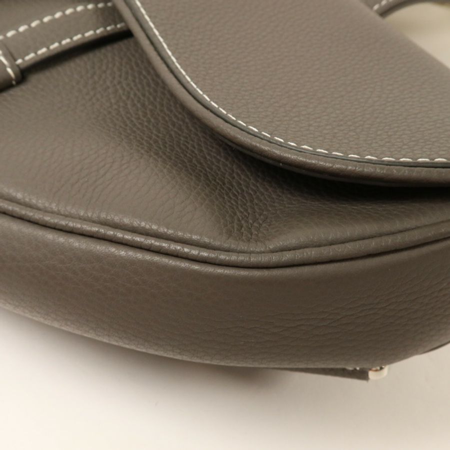 Dior 牛皮皮革Saddle Bag肩背袋-12