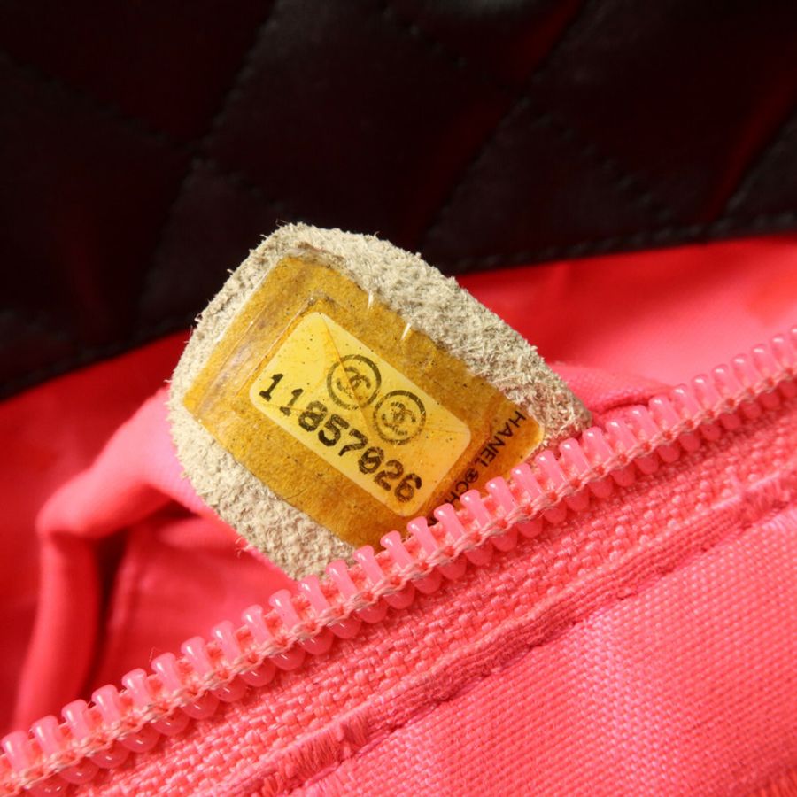 CHANEL 牛皮皮革/塗層皮革Cambon Line Medium Tote手挽袋-6
