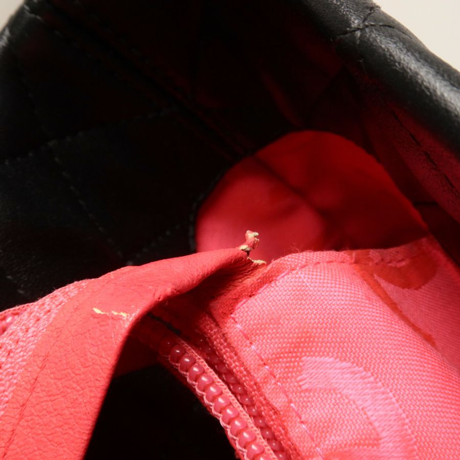 CHANEL 牛皮皮革/塗層皮革Cambon Line Medium Tote手挽袋-17