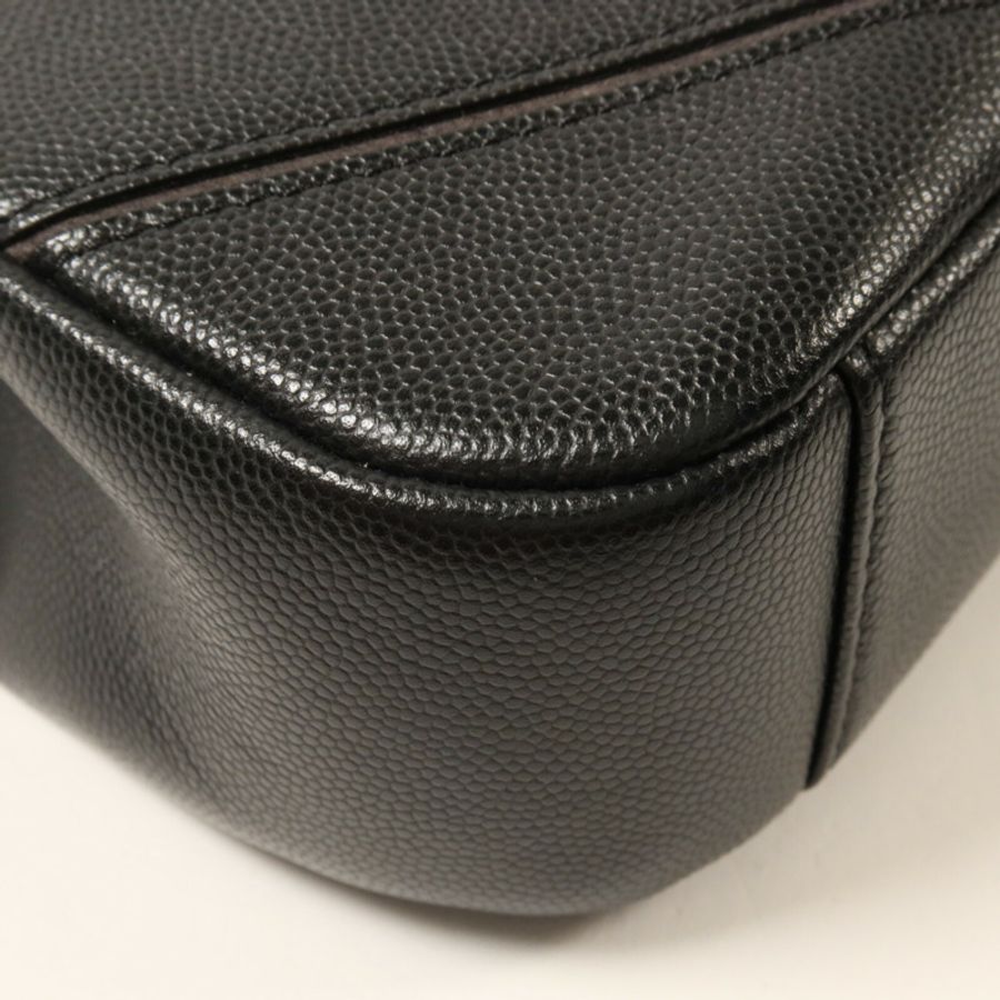 CHANEL 牛皮皮革Macro Chevron Envelope Flap Bag鏈帶肩背袋-11