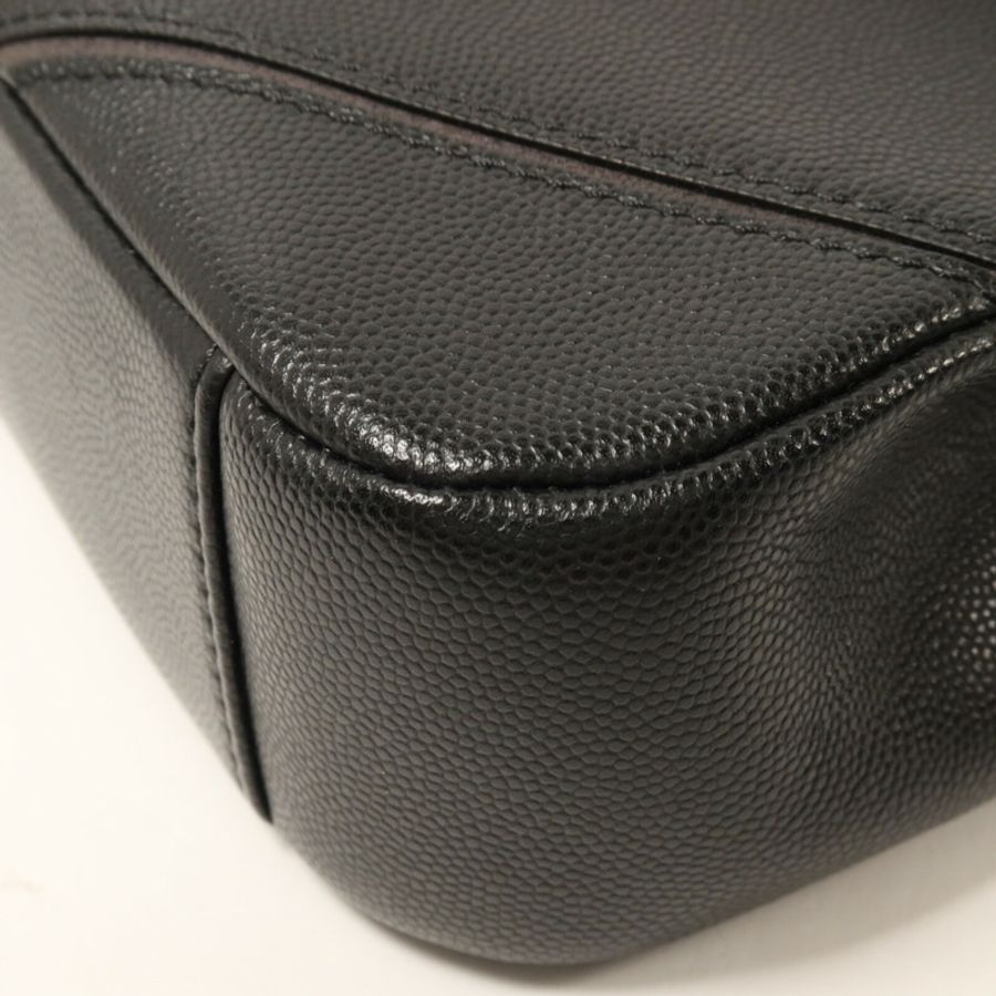 CHANEL 牛皮皮革Macro Chevron Envelope Flap Bag鏈帶肩背袋-12