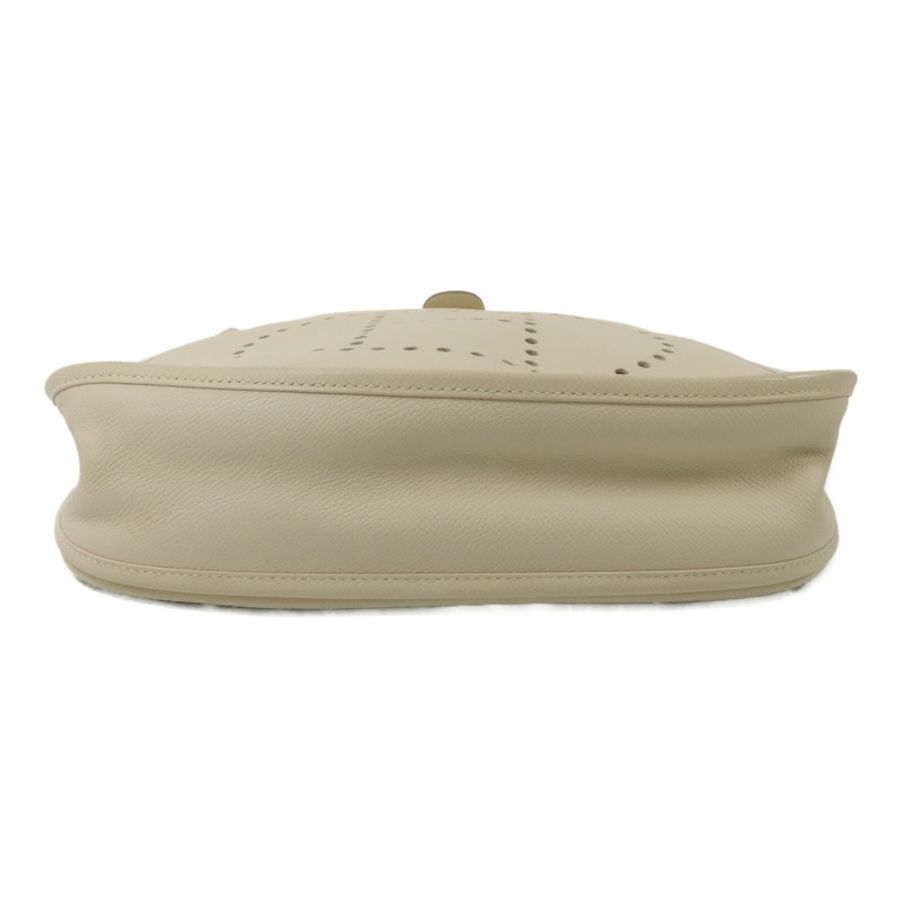 HERMES Epsom皮革Evelyne PM肩背袋Craie-3
