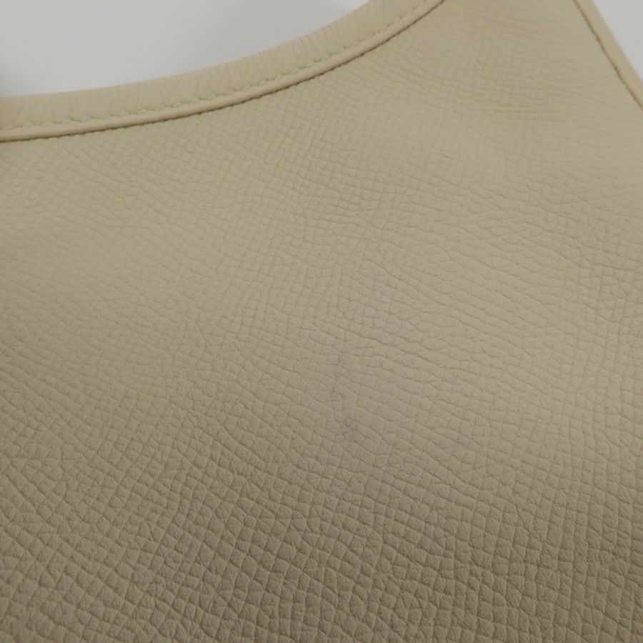 HERMES Epsom皮革Evelyne PM肩背袋Craie-14