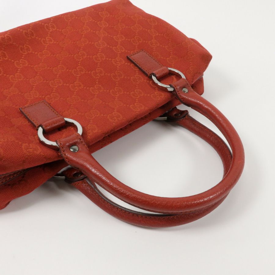 GUCCI 帆布GG Boston手挽袋-7