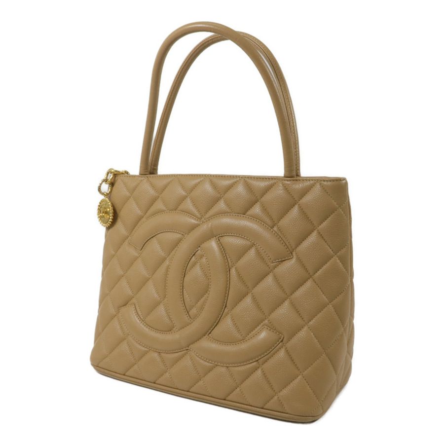 CHANEL 牛皮皮革Vintage Tote Bag手挽袋-1