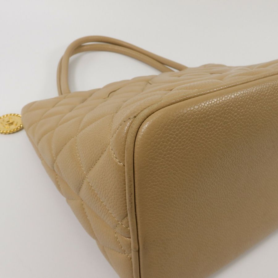 CHANEL 牛皮皮革Vintage Tote Bag手挽袋-11