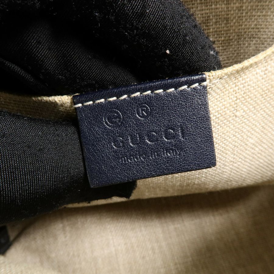 GUCCI 牛皮皮革Guccissima手挽肩背兩用袋-5