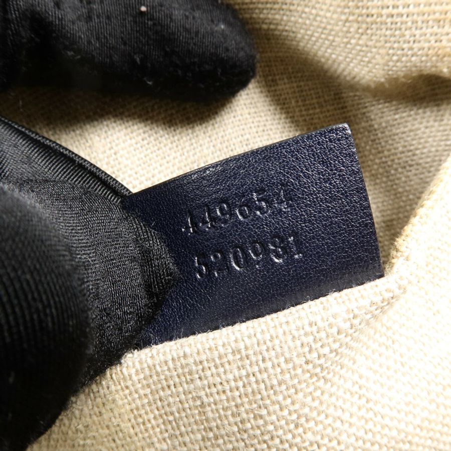 GUCCI 牛皮皮革Guccissima手挽肩背兩用袋-7