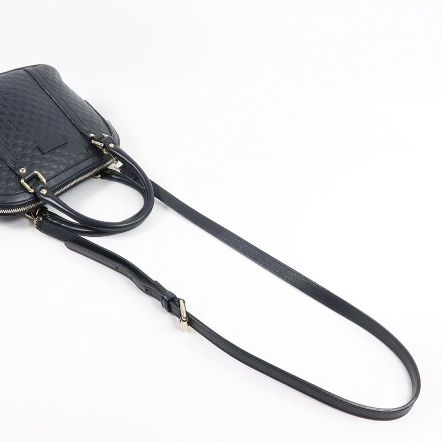 GUCCI 牛皮皮革Guccissima手挽肩背兩用袋-8