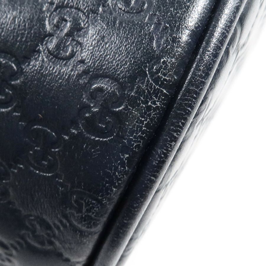 GUCCI 牛皮皮革Guccissima手挽肩背兩用袋-21