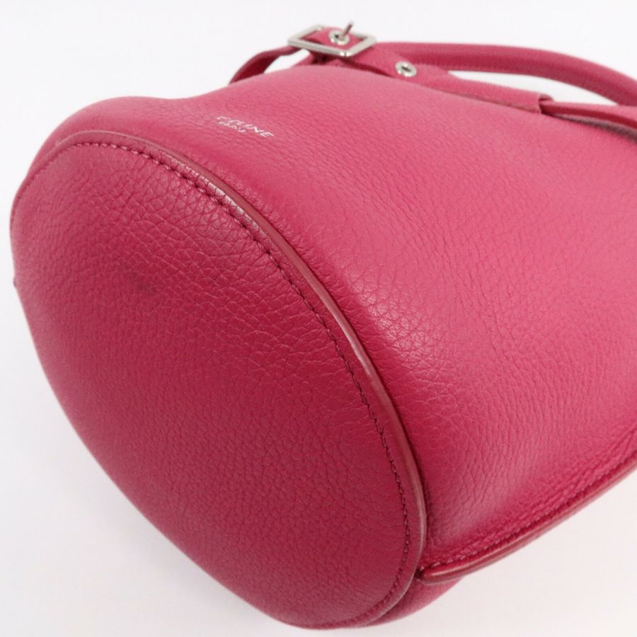 CELINE 牛皮皮革Big Bag Bucket手挽肩背兩用袋-10