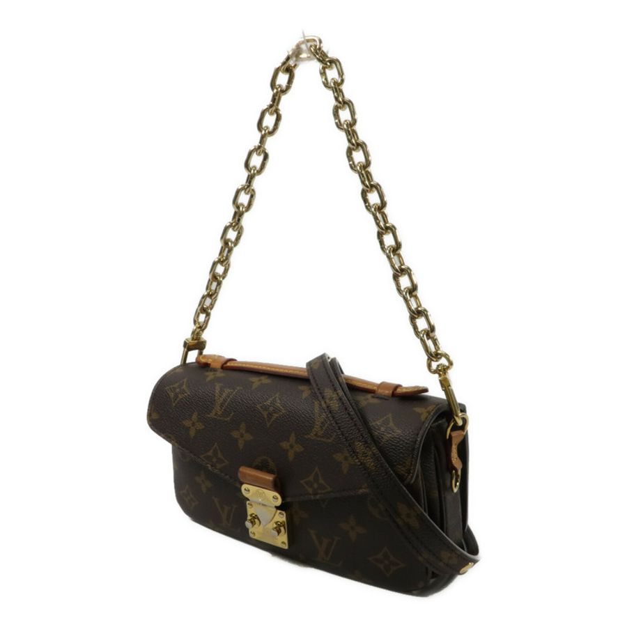 LOUIS VUITTON Monogram Pochette Metis East West金扣手挽肩背兩用袋-1
