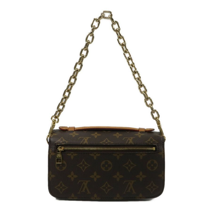 LOUIS VUITTON Monogram Pochette Metis East West金扣手挽肩背兩用袋-2