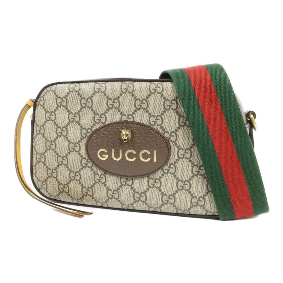 GUCCI 塗層帆布Neo Vintage GG Supreme肩背袋-2