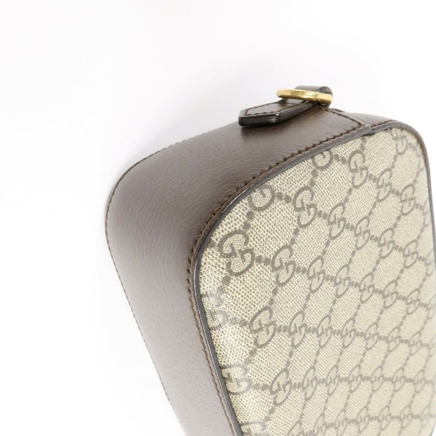 GUCCI 塗層帆布Neo Vintage GG Supreme肩背袋-12