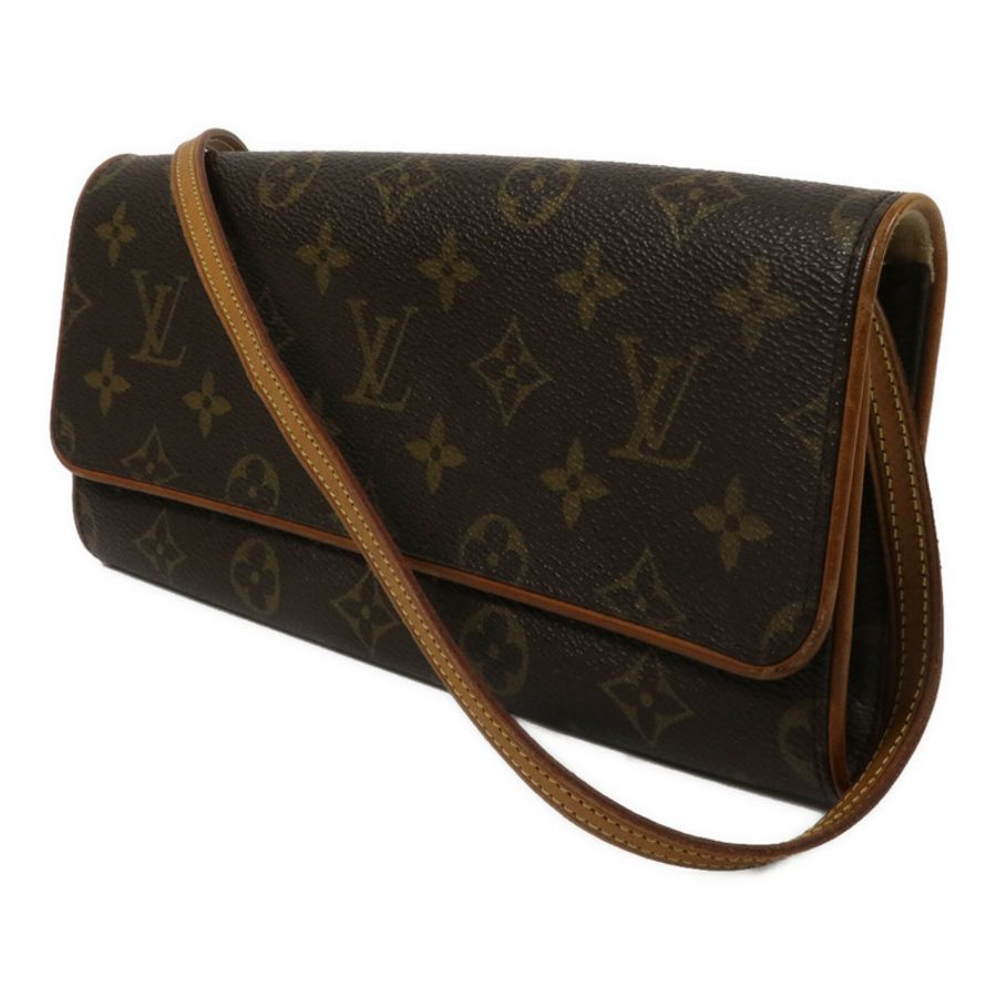 LOUIS VUITTON Monogram Pochette Twin GM肩背袋-1