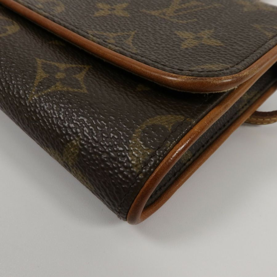 LOUIS VUITTON Monogram Pochette Twin GM肩背袋-9