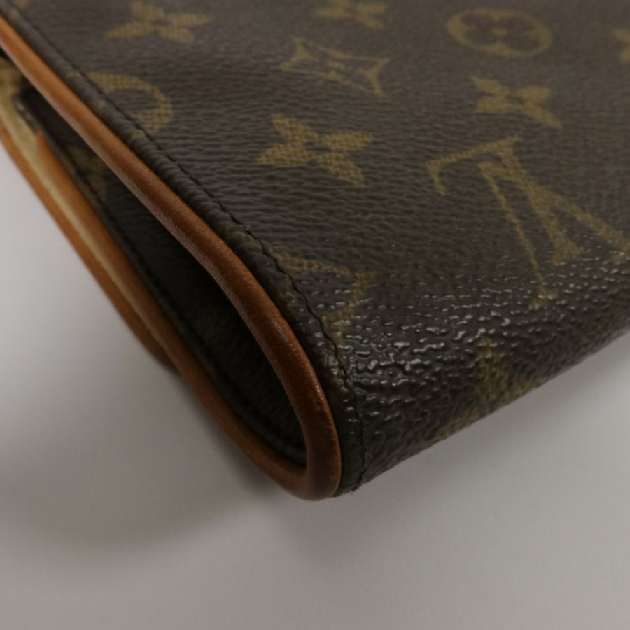 LOUIS VUITTON Monogram Pochette Twin GM肩背袋-10
