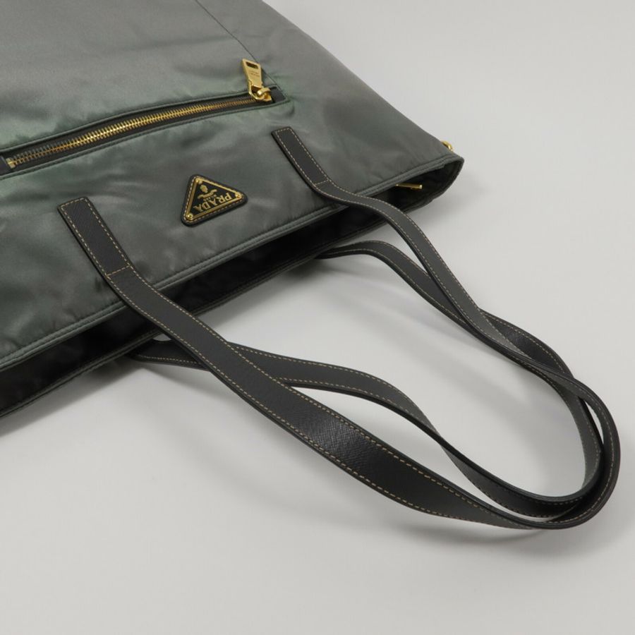 PRADA 尼龍Tote Bag手挽肩背兩用袋-8