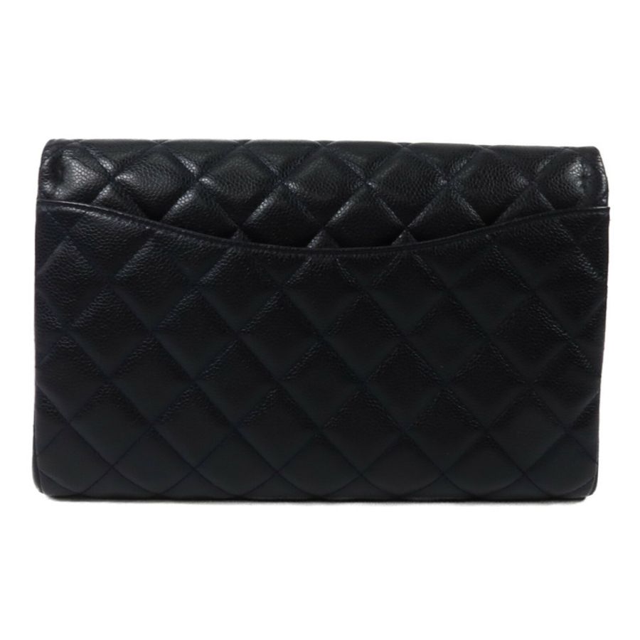 CHANEL 牛皮皮革Chain Shoulder鏈帶肩背袋-2