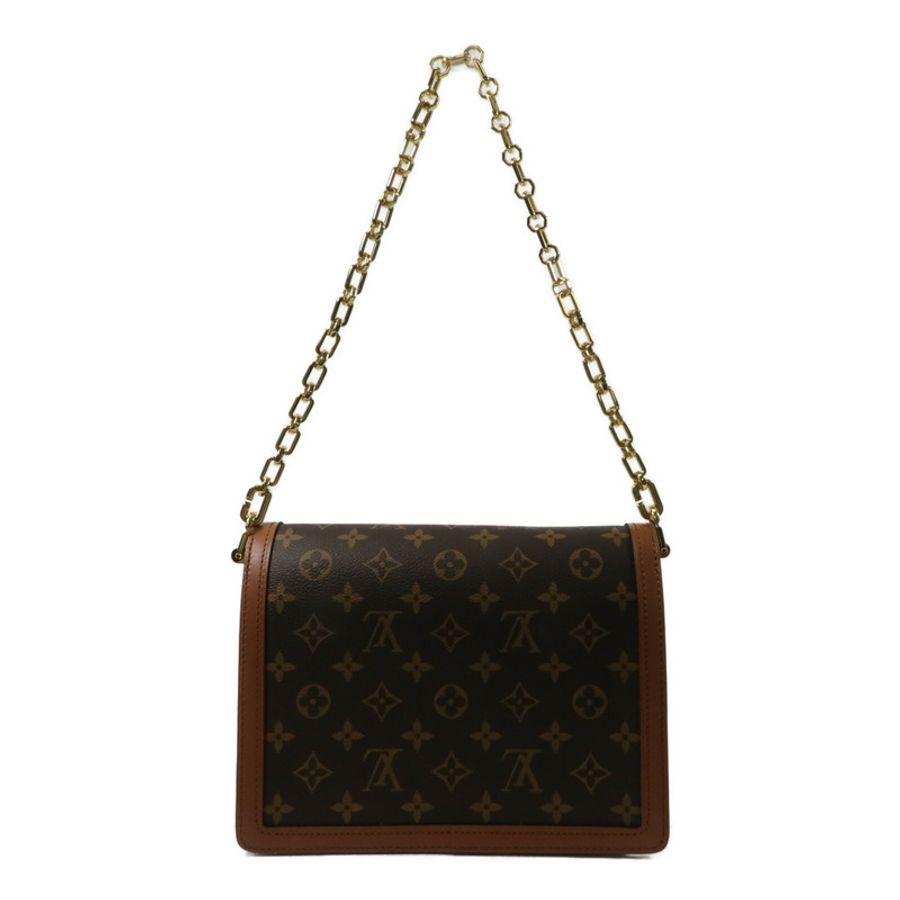 LOUIS VUITTON Monogram Reverse Dauphine MM肩背袋-2