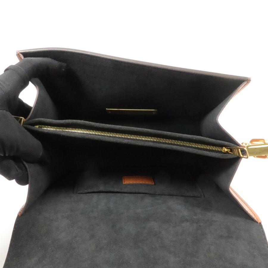 LOUIS VUITTON Monogram Reverse Dauphine MM肩背袋-4