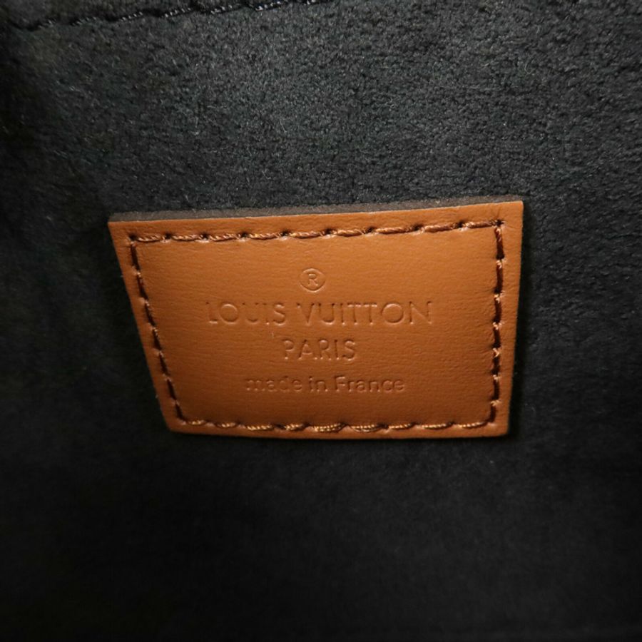 LOUIS VUITTON Monogram Reverse Dauphine MM肩背袋-5