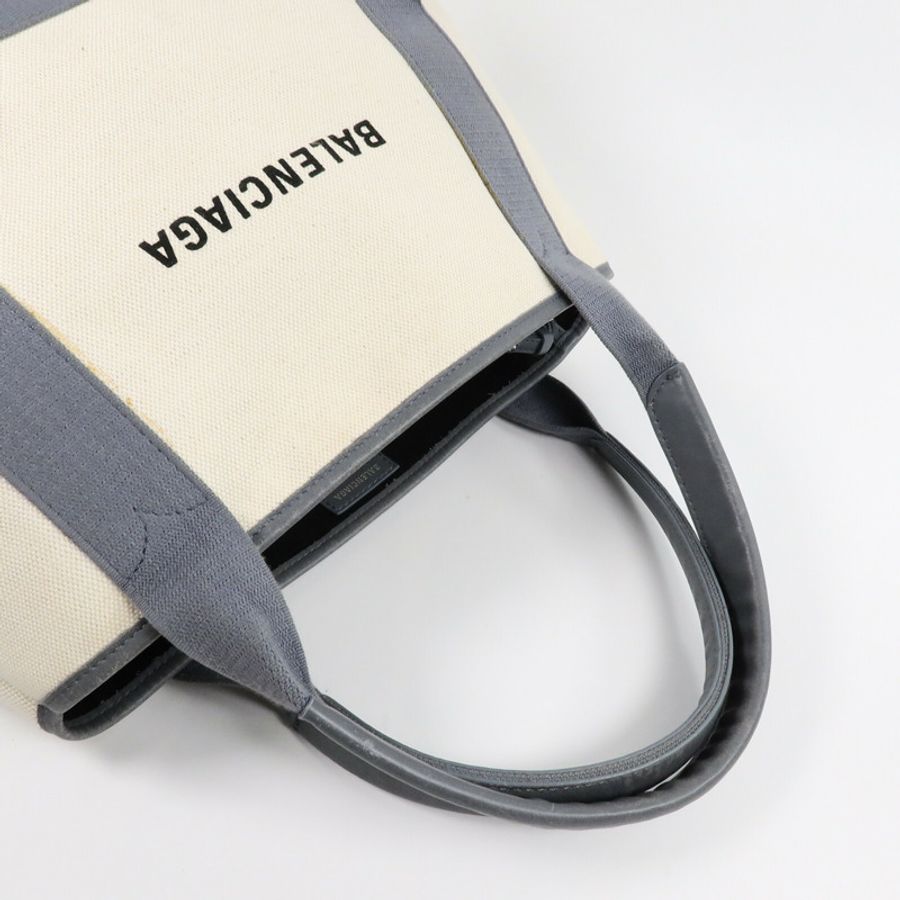 BALENCIAGA 帆布Cabas Tote Bag肩背袋-8