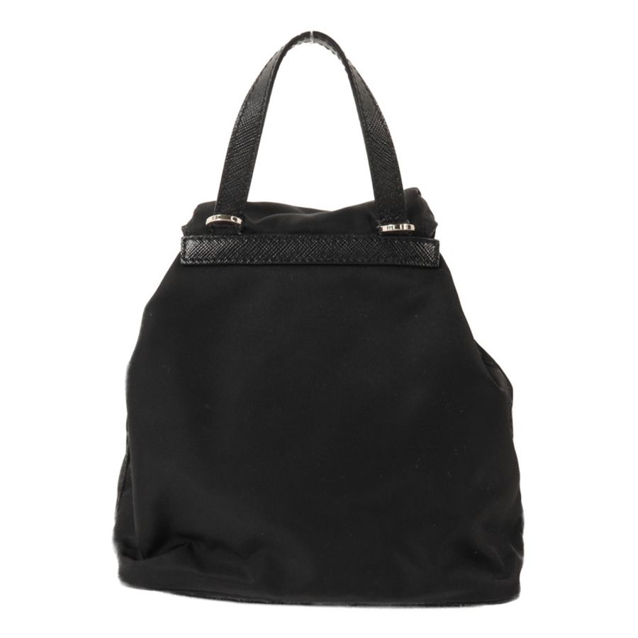 PRADA 尼龍Mini Backpack Chain Shoulder鏈帶手挽肩背兩用袋-1