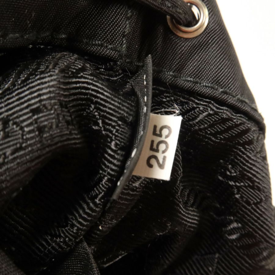 PRADA 尼龍Mini Backpack Chain Shoulder鏈帶手挽肩背兩用袋-7