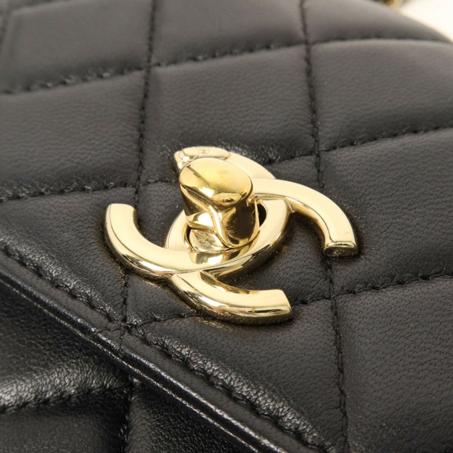 CHANEL 羊皮皮革Trendy CC Wallet On Chain鏈帶肩背袋-8