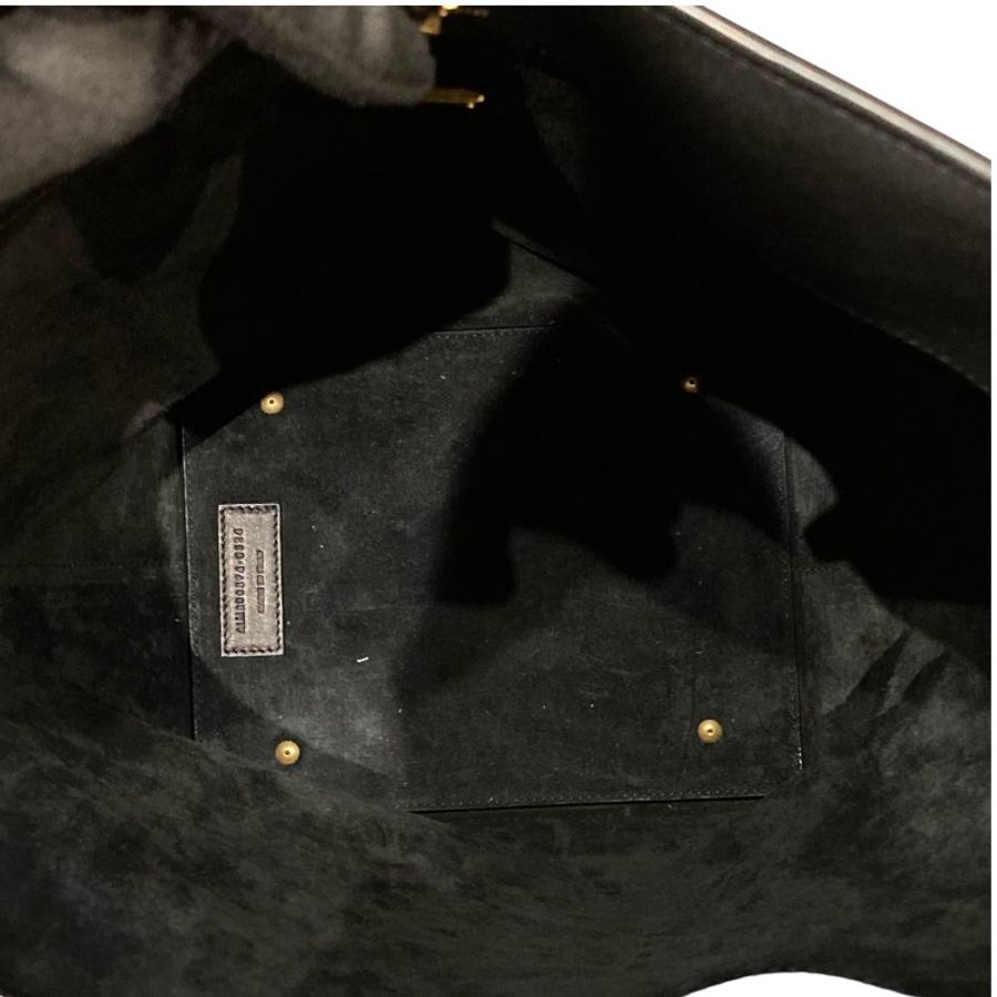 SAINT LAURENT 水桶包 800594 AAD39-1000 黑色-10