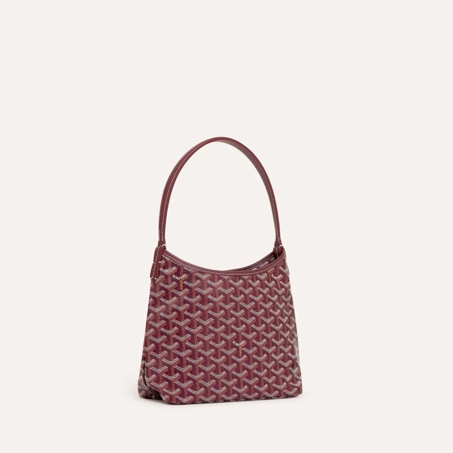 Goyard mini hobo Burgundy 酒紅色-1